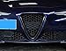 for Alfa Romeo Giulia Sedan 2017 2018(NOT for Quadrifoglio) Carbon Black ABS Plastic Front Grill Decoration Frame Cover Trim
