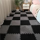 Einfach zu verwenden: Die ineinandergreifenden Bodenfliesen mit Rand lassen sich leicht zusammenbauen und können zur einfachen Lagerung zerlegt und gestapelt werden, was Ihnen ein gutes Nutzungserlebnis bietet