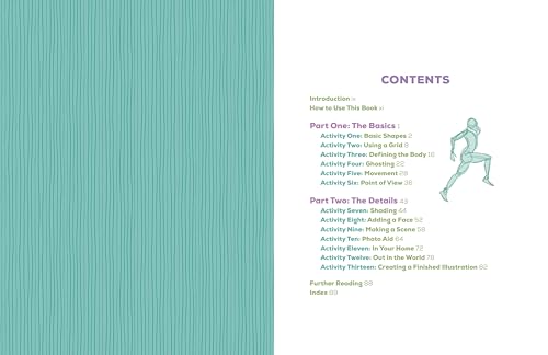 Figure Drawing for Kids: A Step-by-step Guide to Drawing People (Drawing Books for Kids Ages 9 to 12)