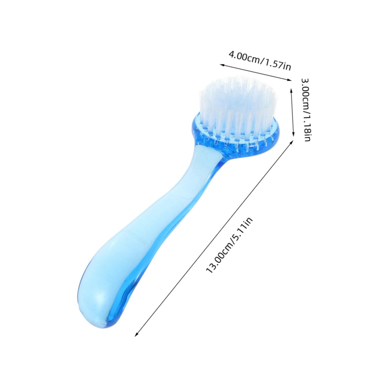 IWOWHERO Manual Facial Cleansing Brush Set Goat Ox Horn Brushes Soft Bristles for Gentle Skin Care Dust Removal for Face Scrubbing Pore Cleansing