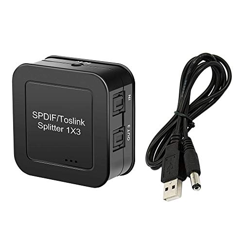 |[^uSPDIF/TosLinkz fW^z 13o I[fBIz TosLinkXvb^[ o͂3 t@Co[ I[fBIXvb^ z FMTSPD1IN3O