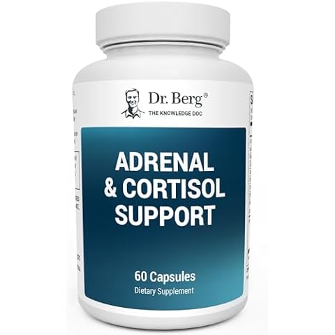 Dr. Berg Adrenal & Cortisol Capsules Cover