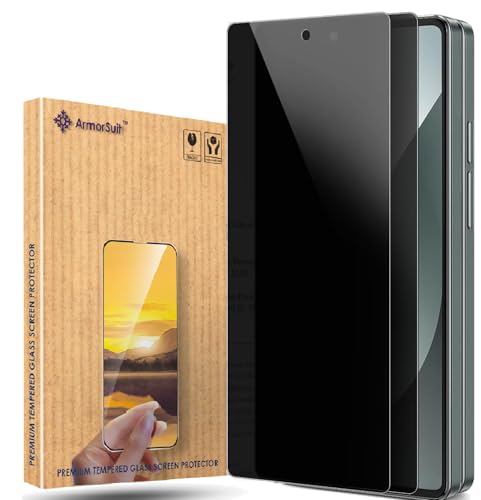 Image of ArmorSuit 2 Pack Anti-Spy Privacy Tempered Glass Screen Protector Guard for Samsung Z Fold 6 (6.3 Inch)