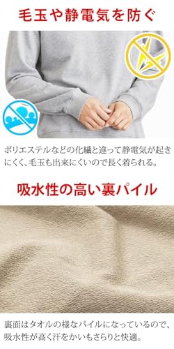 LAD WEATHER(ラドウェザー) トレーナー スウェット メンズ レディース 綿100% の商品画像 6
