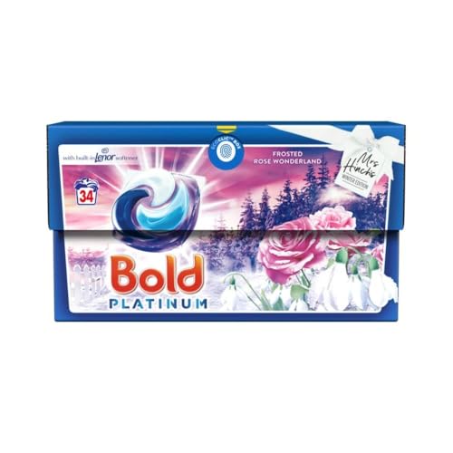 Rose Wonderland Laundry Washing Pods, Fresh Floral Scent, 34 Count
