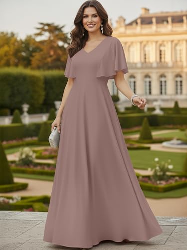 Image of KOH KOH Womens Long Elegant Bridesmaid Evening Cocktail Modest Maxi Dress