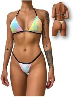 Biquini TIE-DYE Biquíni para Marquinha tipo Fita em Tecido (Tamanho único)