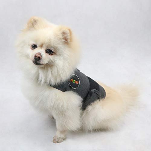 Image of MCHY Dog Anxiety Vest, Anxiety Relief for Dogs, Dog Calming Coat (Grey S)