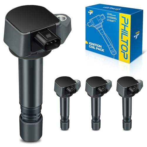 Image of PHILTOP UF582 Ignition Coil Packs Fits for Honda 2006-2011 Civic 1.8L