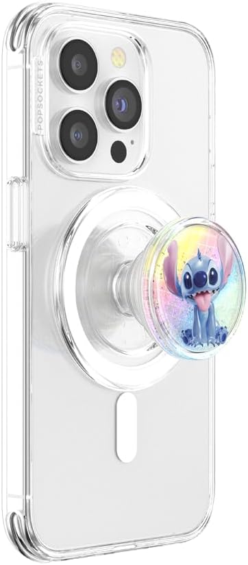 PopSockets Phone Grip for MagSafe, Magnetic Holder, Phone Stand, Disney - Stitch Dreamscape