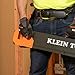 Klein Tools 66188 Folding Saw Horse, 2x4 Support Arms, 26-Inch to 32-Inch Adjustable Height, Heavy Duty Jobsite Table, 1-Pack