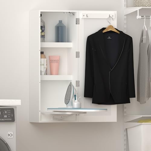 Facilehome KHR70011WH-L1 Wall Mounted Ironing Board Cabinet thumb #2