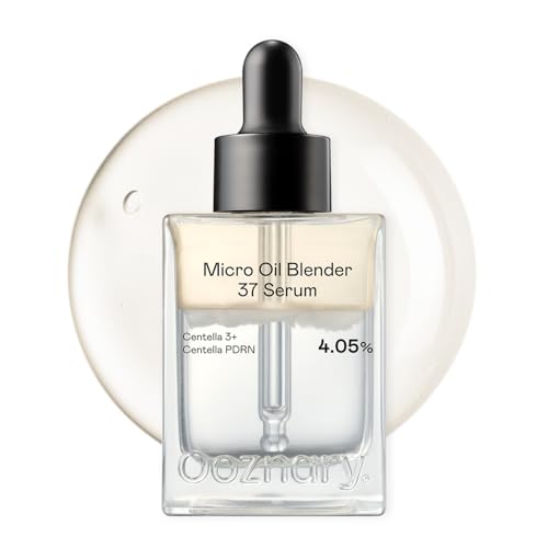 Ooznary PDRN CICA Micro Oil Serum Plumping & Glowing Skin 4.05% CICA-PDRN for Faster and Deeper Barrier Repair and 6 Centella to Soothe Irritation Inside OutKorean Skincare 1.01 fl oz / 30ml