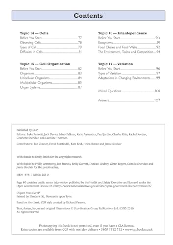 KS3 Science Year 7 Targeted Workbook (with answers)