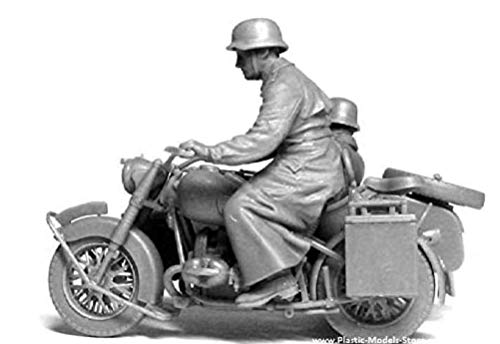 Master Box German Motorcycle Troops ON The Move B&M&W R75 1/35 miniatura 3