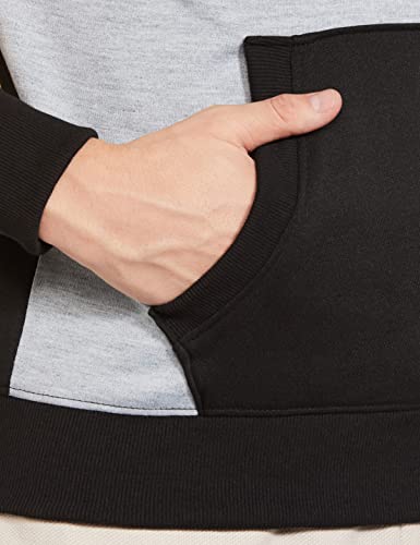 Image of The Indian Garage Co Men Slim Fit Solid Hooded Sweatshirt