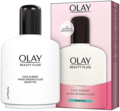 Olay Beauty Fluid Non-Greasy Moisturising Fluid Sensitive 200 ml (Packaging Varies)