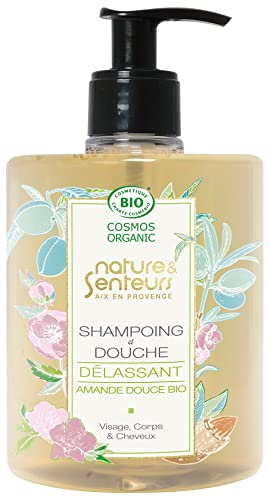 NATURE & SENTEURS : Shampoing Douche Bio Amande douce Délassant 500ml Cover