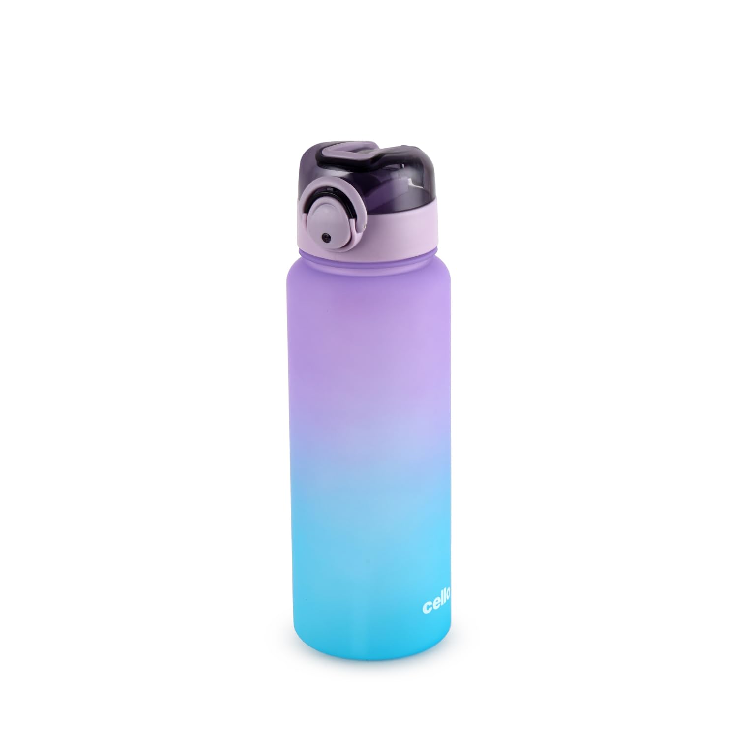 CELLO Buzz Large Sipper Water Bottle, 1160ml Purple Blue