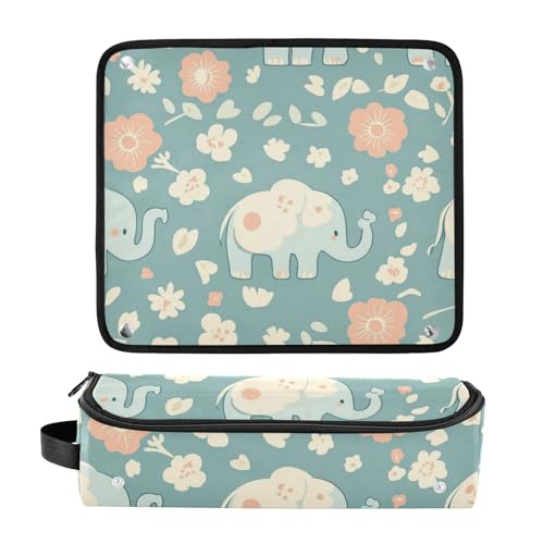 Bolsa de viaje para plancha de pelo con tapete resistente al calor miniatura 3