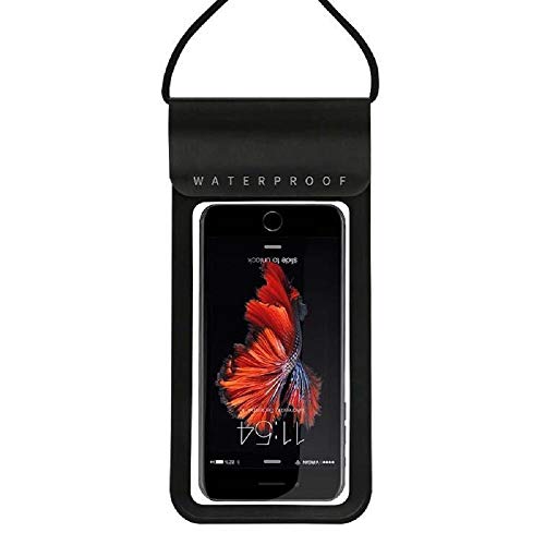 DFV mobile - Wodoodporna zatapialna pokrywa plaża basen kajak nurkowanie pływanie wędkarstwo dla Micromax X281 - czarny