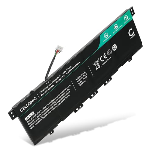 CELLONIC 1x Battery for Laptop/Notebook Compatible with HP Envy 13-AH, Envy 13-AQ, ENVY x360 13-AG, KC04XL - (3300mAh, 15.2V)