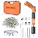 Beton Nagelpistole,Nagelpistole Kit mit 110pcs Nägeln, 5-Speed verstellbare manuelle Stahl Nagelpistole, tragbare Nagelpistole Kits Werkzeug MANUELLE günstig Kaufen-Beton Nagelpistole,Nagelpistole Kit mit 110pcs Nägeln, 5-Speed verstellbare manuelle Stahl Nagelpistole, tragbare Nagelpistole Kits Werkzeug
