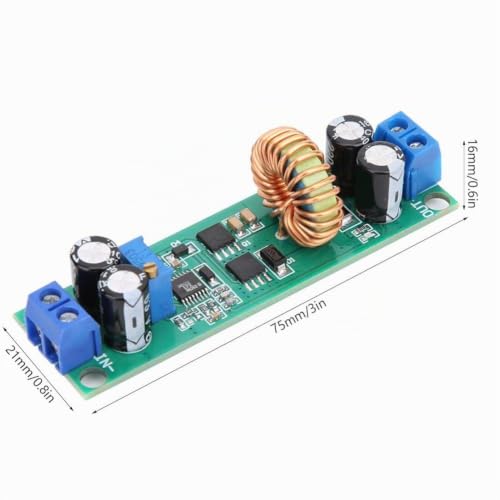Convertisseur de Module abaisseur régulateur de tension réglable DC 60V/48V/36V/24V à 19V/12V/9V/5V/3V pour la régulation de l'alimentation électrique – vue 3