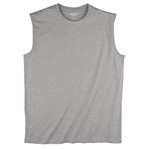 Redfield XXL Muscleshirt Oversize Grigio Chiaro