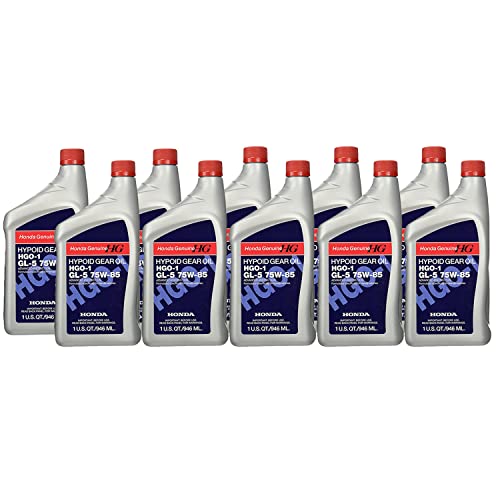 Genuine OEM Hypoid Gear Oil HGP-1 GL-5 75W-85 Advanced Protection 1qt (10x1qt) For Honda