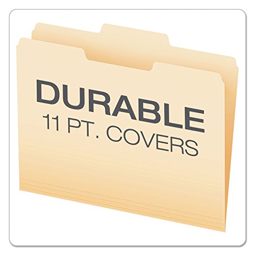Pendaflex File Folders, Letter Size, Manila, 1/3 Cut, 100/BX (752 1/3-2) - Thumbnail 7