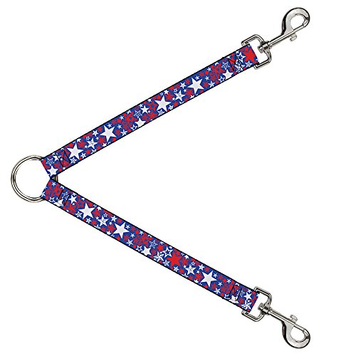 Sacacorchos para Correas Buckle-Down DLS-W34505 Azul Blanco Rojo 2,54x76,2 cm 2