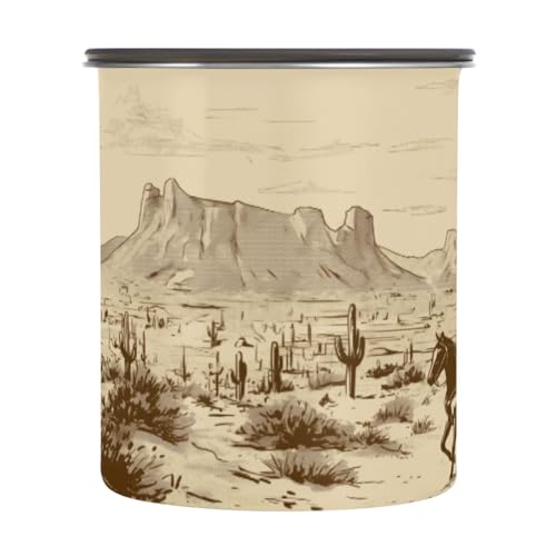 ATTX Lata para Café Hermética de Acero Inoxidable 30oz