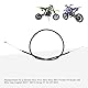GOOFIT 28.54 Drosselkabel Chokezug Ersatz für 2-Stroke 47cc 49cc Pocketbike