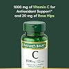 Nature's Bounty Vitamin C + Rose Hips, Vegetarian Caplets, 100 Count Tablet 100 Count (Pack of 1) 6