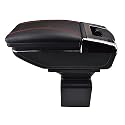 SZSS-CAR Leder Auto Teile Mittelkonsole Armlehne Box Auto Armlehnen Lagerung für Peugeot 307/für Citroen Elysee 2003~2014