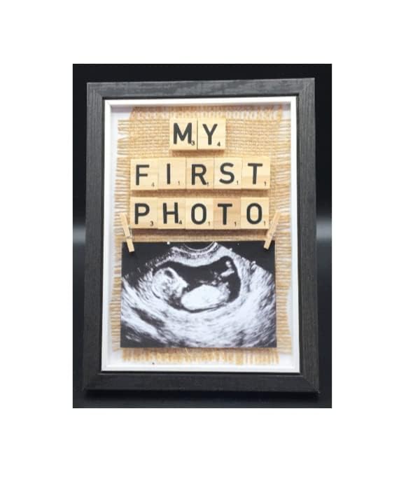 Baby Scan Photo Frame (Small, Worth The Wait)