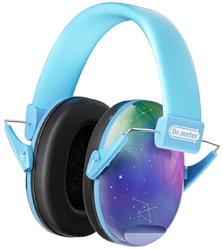 Image of Dr.meter Kids Ear Protection for Monster Jam, 27.4dB Noise Cancelling Headphones for Kids Adults, Adjustable Ear Muffs for Noise Reduction for Austim, Fireworks, Concerts and Sports Events