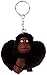 Kipling Monkeyclip M, Unisex-Erwachsene Schlüsselanhänger, Schwarz (True Black), 5x10x15 cm (W x H x L)