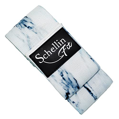 シェレンフィット(SchellinFit)オリジナルバンド グルードバンド レジスタンスバンド ヒップバンド ワークアウトバンド 美尻トレーニング お尻トレーニング ヒップアップエクササイズ トレーニングバンド 燃焼トレーニング (マーブル（ライト）)のサムネイル