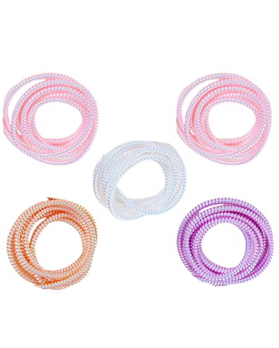 [GoingMeta] 12個セット 紛失防止 コイル キーホルダー ドール用 （ホワイト）