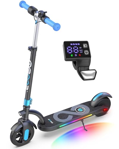 Gyroor H40 Kids Electric Scooter, 180W Motor, Up to 10 MPH, LED Display &...