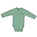 Produktbild Grünspecht 629-V1 Bio-Wickelbody langarm, kbA GOTS, Babybody, Bio-Baumwolle, Größe: 50/56, grün
