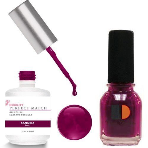 Le Chat Perfect Match Led-Uv Gel Polish Kits - Complete A-Z Collection, Sangria by Lechat