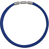 [トレードワン] 冷感ネックレス ネックチューブ 首回り目安30～38cm 濡らして振るだけ ひんやり持続 ネイビー 30837