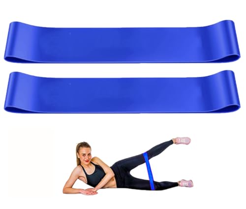 Image of Fashnex Resistance Band for Workout for Men and Women with Exercise Bands Workout Guide, Mini Loop Resistant Band for Toning Booty HIPS Glutes Thighs Legs Abs at Home or Outdoors.