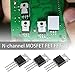 SING F LTD 20x N-Channel FQP30N06L MOSFET Transistor ESD Rated TO-220 30A 60V 3Pin International Rectifier Power for Home Industry and DIY