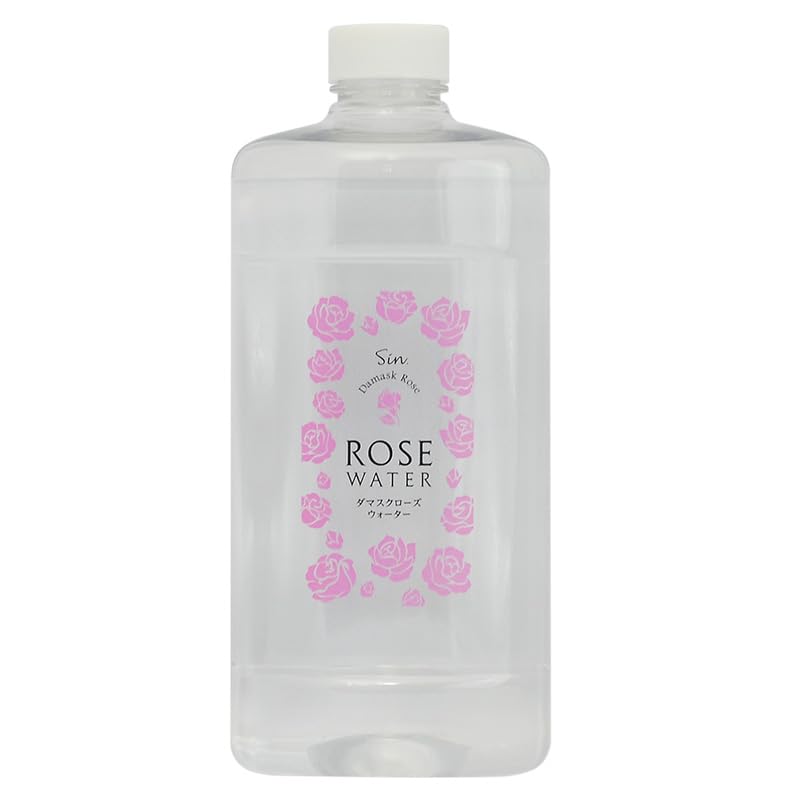 Amazon.co.jp: ブルガリア産 ダマスク ローズウォーター 1000ml (1L