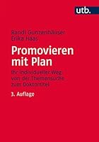 Promovieren mit Plan 3825243648 Book Cover