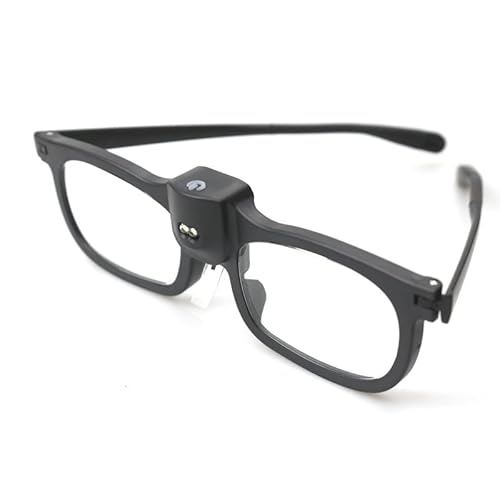 HYSJDMNC Réparation de Bandeau de Microscope Illuminant monté à la tête avec 2 Verres de loupe de loupe de Verge de Grandeur à 2 LED Lire de la loupe (Couleur: 400D)